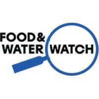 food & water watch logo image