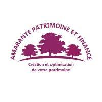 amarante patrimoine et finance logo image