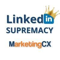 marketingcx - linkedin supremacy logo image