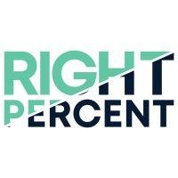 right percent logo image