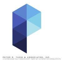 peter r. thom and associates inc. logo image