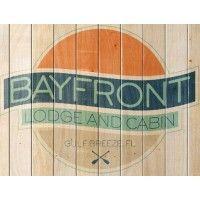 bayfront lodge and cabin logo image