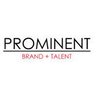 prominent brand + talent logo image