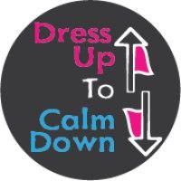 dress up to calm down logo image