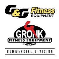 g&g fitness equipment and gronk fitness products (commercial) logo image