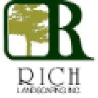 rich landscaping inc logo image