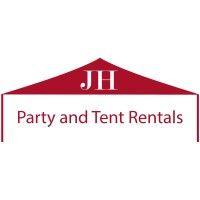 jh party & tent rentals logo image