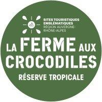 la ferme aux crocodiles - réserve tropicale logo image