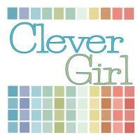 clever girl organizing logo image