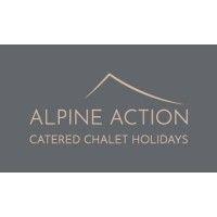 alpine action catered ski chalets logo image