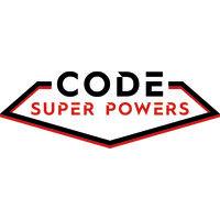 code super powers logo image