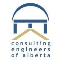 consulting engineers of alberta logo image