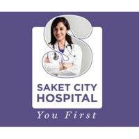 saket city hospital logo image