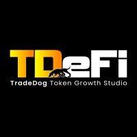 tdefi | tradedog token growth studio logo image