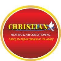 christian heating and air conditioning logo image