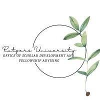 office of scholar development and fellowship advising - rutgers camden logo image