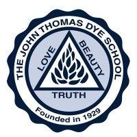 the john thomas dye school logo image