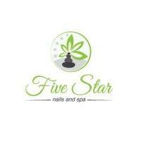 five star nails and spa logo image