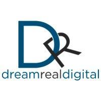 dream real digital logo image