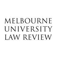 melbourne university law review logo image