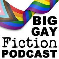 big gay fiction podcast logo image