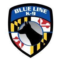 blue line k-9 logo image