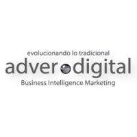 adver digital business intelligence marketing logo image