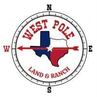 west pole land & ranch logo image