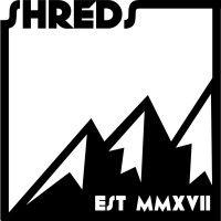 shred ski logo image