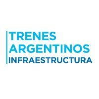 trenes argentinos infraestructura logo image