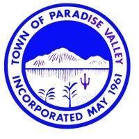 town of paradise valley logo image