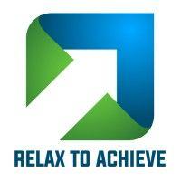 relax to achieve logo image