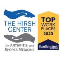 the hirsh center for arthritis and sports medicine logo image