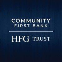 community first bank | hfg trust logo image