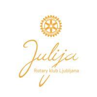 rotary club ljubljana julija logo image