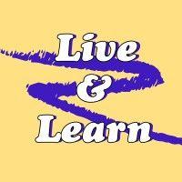 live & learn podcast logo image