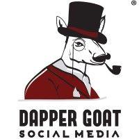 dapper goat social media logo image