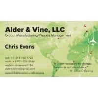 alder & vine, llc logo image