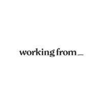 working from_ logo image