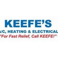 keefe's air conditioning, heating, electrical, & plumbing logo image