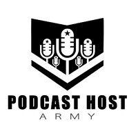 podcast host army logo image