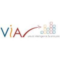 via - visual intelligence & analysis logo image