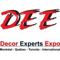 décor experts expo logo image