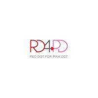 red dot for pink dot - rd4pd logo image