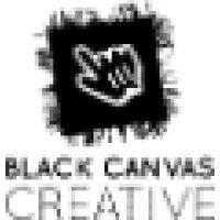 black canvas creative logo image