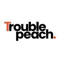 trouble peach logo image