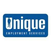 unique employment services logo image