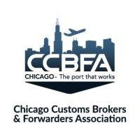 chicago customs brokers and forwarders association logo image