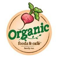 organic foods and cafe logo image