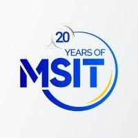 msit program logo image